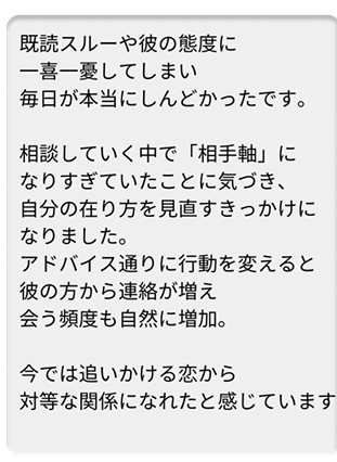 愛さん 関係修復